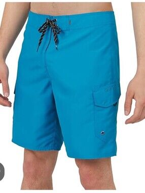 Board shorts by Red camel Medium blue Velcro pocket side in good conditi…